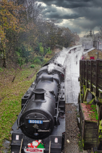 Steams up Santa Steams up Santa