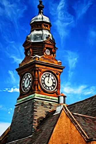 Town Hall Clock 