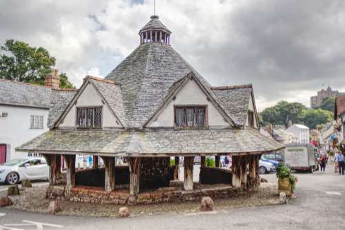 The Yarn Market, Dunster, Somerset. The Yarn Market, Dunster, Somerset.