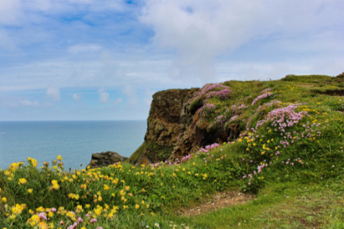 The rocky cove at Hells Mouth The rocky cove at Hells Mouth