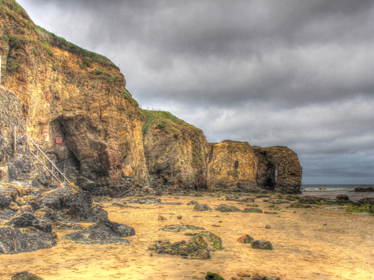 Beach at Perranporth, Cornwall Beach at Perranporth, Cornwall